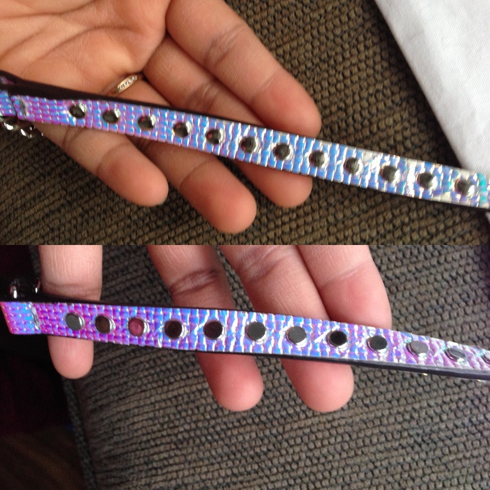 Rare Rebecca Minkoff Opal Iridescent Hologram Bag - Picture 9 of 11
